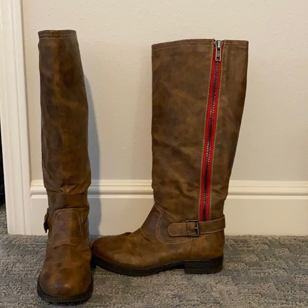 Steve Madden Girl Zandora Tall Red